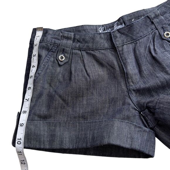 Guess Denim Folded Hem Shorts Size 27 - Picture 12 of 16
